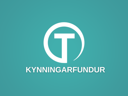 Logo Tækniþróunarsjóða og textinn kynningarfundur