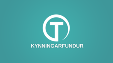 Logo Tækniþróunarsjóða og textinn kynningarfundur