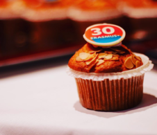 Erasmus-Birthday-Cupcake